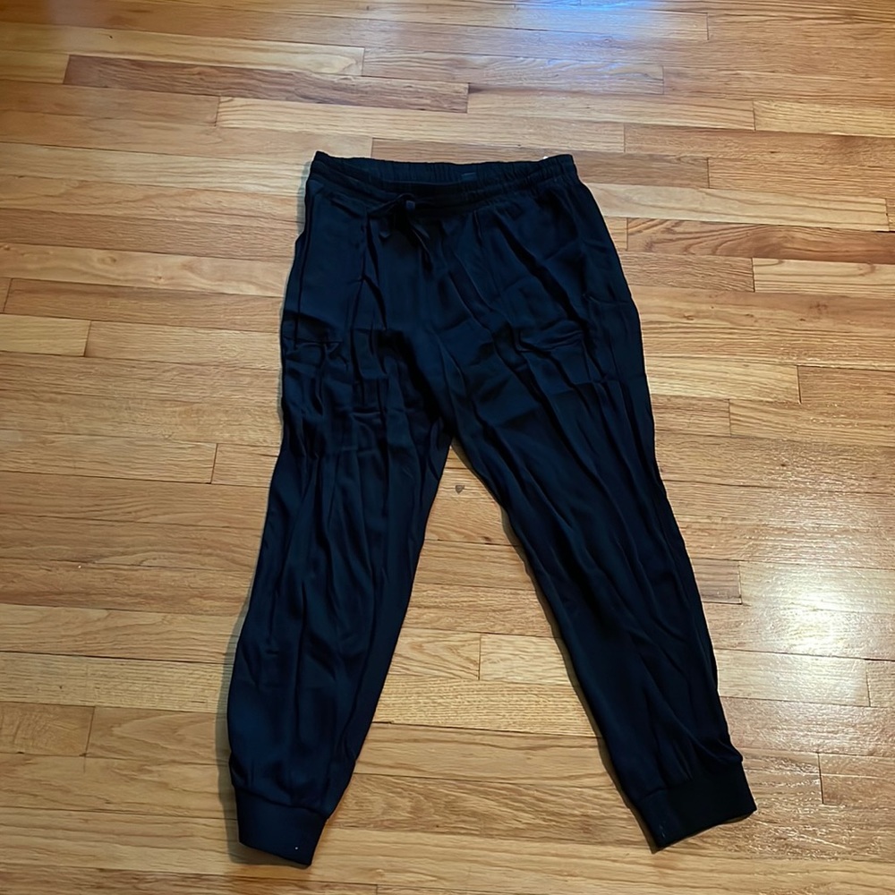 Splendid black rayon pants size L Ginnie